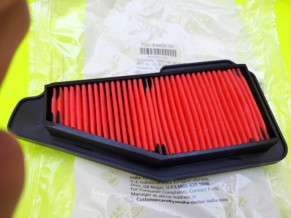 FILTRO DE AIRE ORIGINAL PARA YAMAHA RAY Z, ZR, XC 115 Y CYGNUS ALPHA 115. 1GC-E4450-00 - Imagen 3