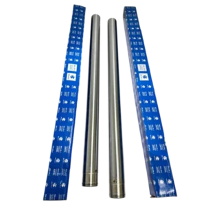 PAR BARRA CROMADA DE SUSPENSION PULSAR NS 200, 2018, 2019 Y 2020