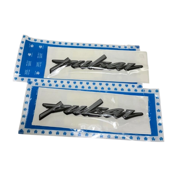 PAR EMBLEMA 3D DERECHO GRIS NS 200 (PINTADO)