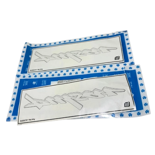PAR EMBLEMA 3D DERECHO GRIS NS 200 (PINTADO) - Imagen 5