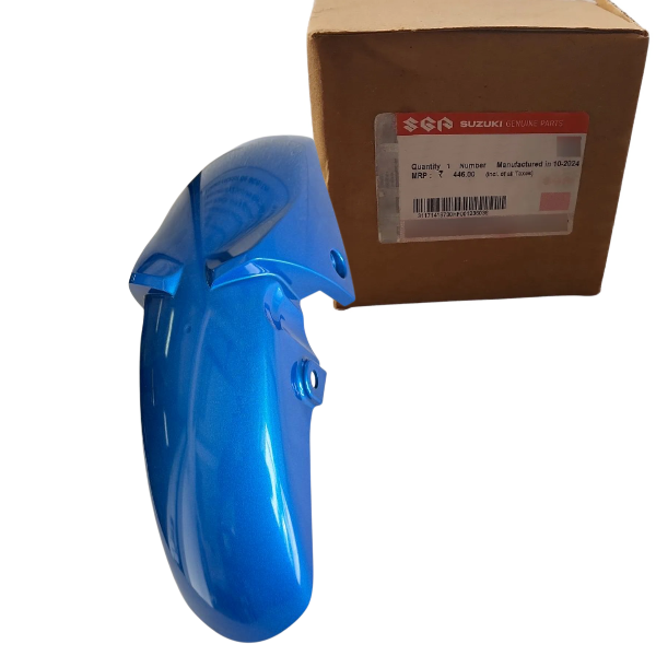 SALPICADERA DELANTERA PARA GIXXER 150. AZÚL