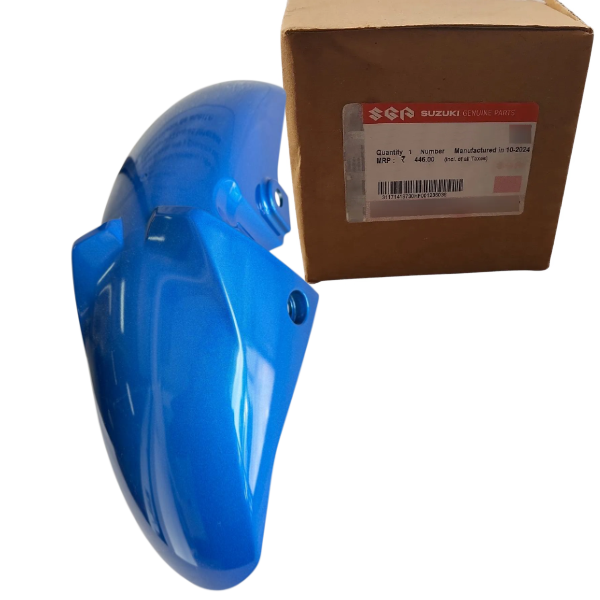 SALPICADERA DELANTERA PARA GIXXER 150. AZÚL - Imagen 2