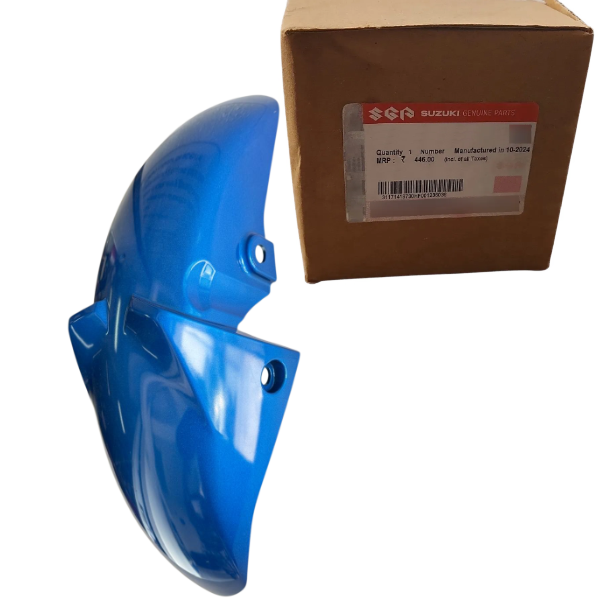SALPICADERA DELANTERA PARA GIXXER 150. AZÚL - Imagen 3
