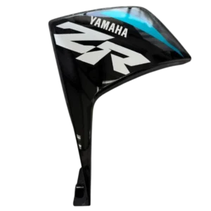 PLÁSTICO LATERAL DERECHO PARA MOTONETA YAMAHA RAY Z, ZR Y SYGNUS ALPHA 113 CC. NEGRO METÁLICO