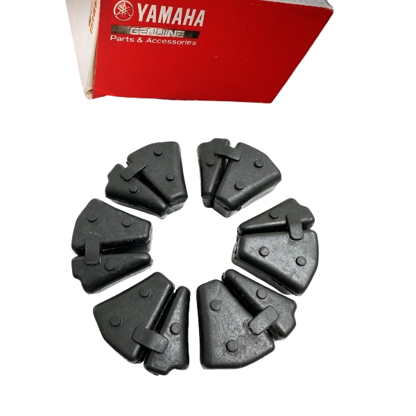 JUEGO DE GOMAS DE IMPACTO PARA YAMAHA FZ 25 (6 PZAS)