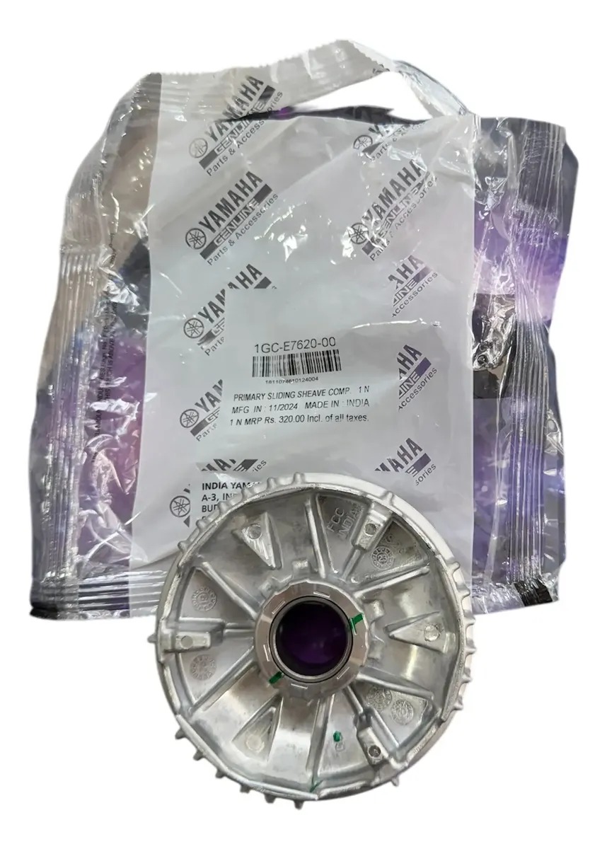 POLEA CORREDIZA DEL VARIADOR CENTRIFUGO PARA MOTONETA RAY Z, ZR Y CYGNUS ALPHA 115 ORIGINAL YAMAHA